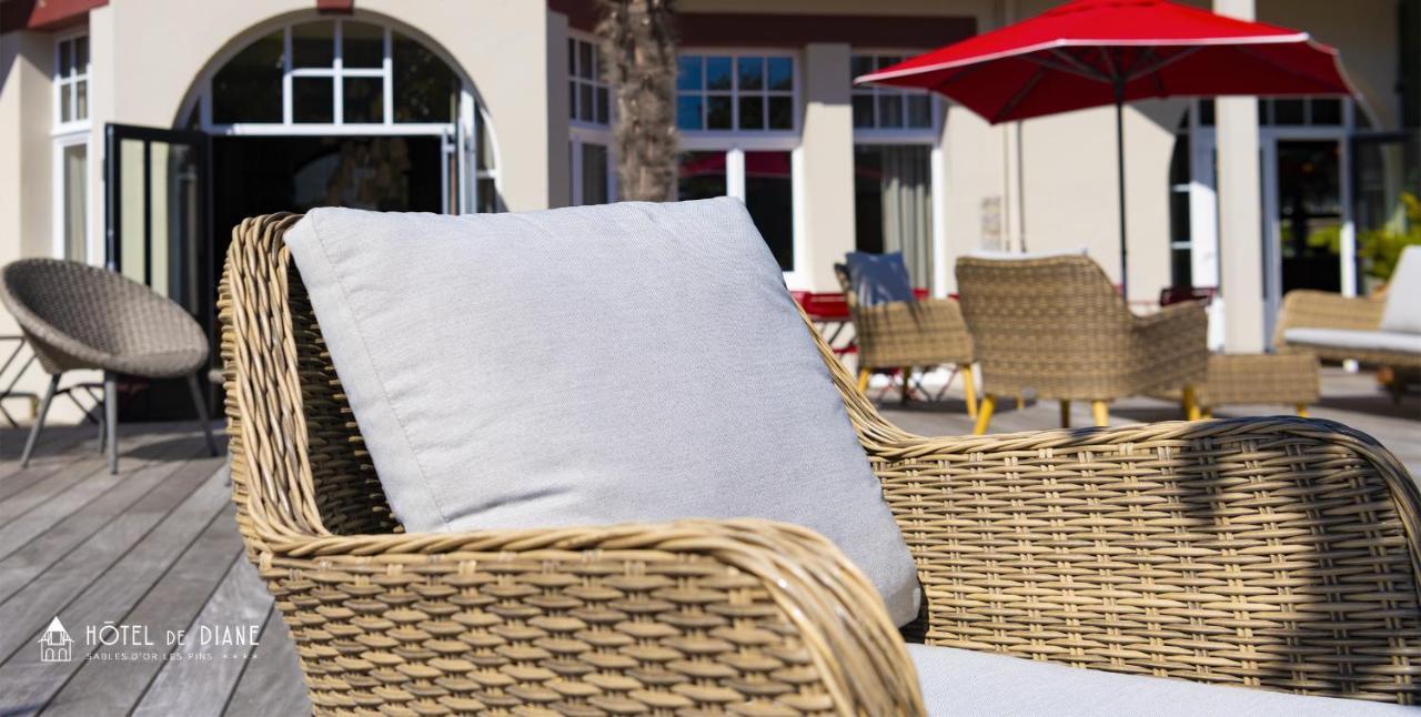 Sables-dʼOr-les-Pins Hotel De Diane מראה חיצוני תמונה