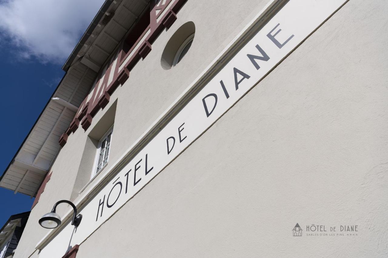 Sables-dʼOr-les-Pins Hotel De Diane מראה חיצוני תמונה