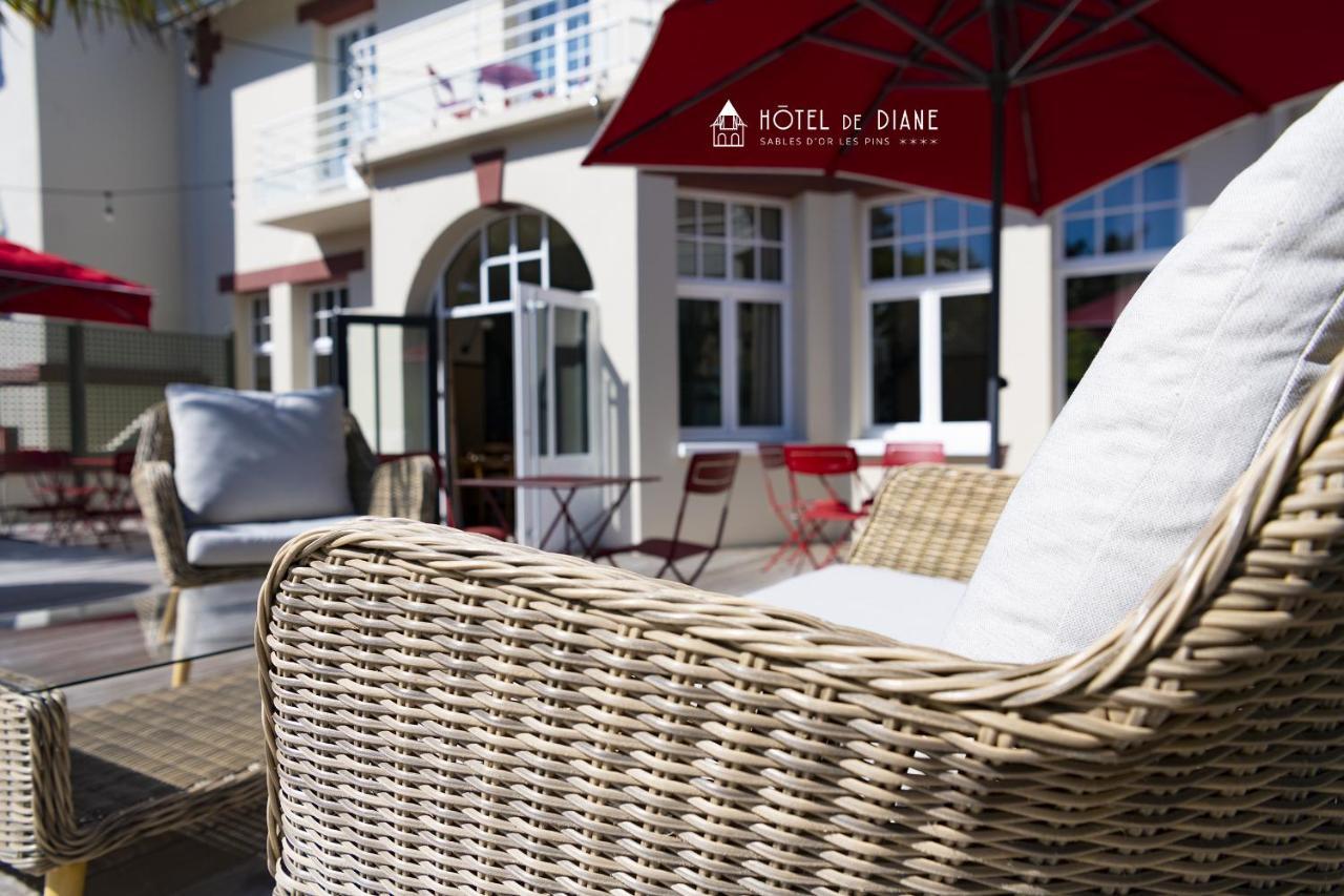 Sables-dʼOr-les-Pins Hotel De Diane מראה חיצוני תמונה