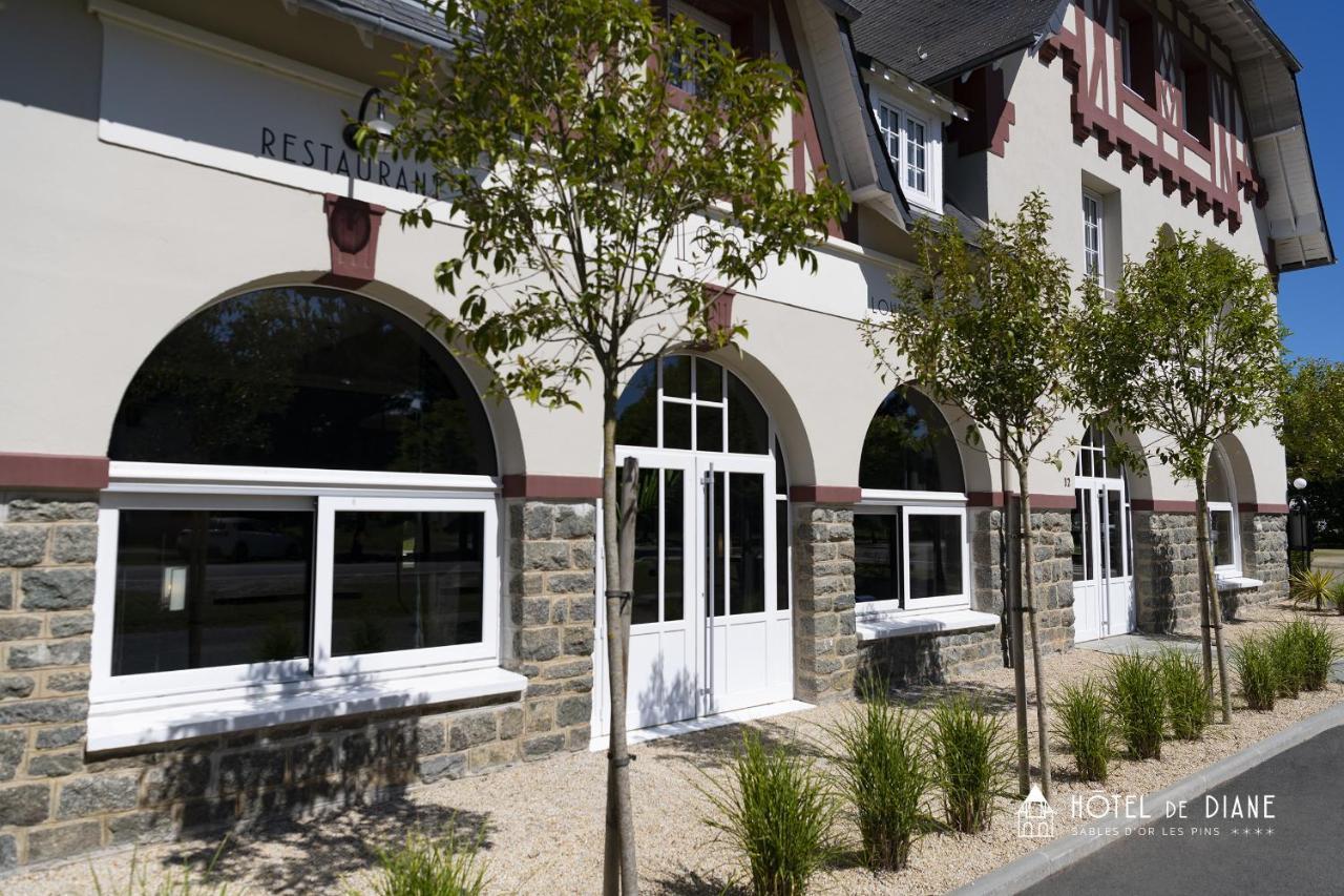 Sables-dʼOr-les-Pins Hotel De Diane מראה חיצוני תמונה