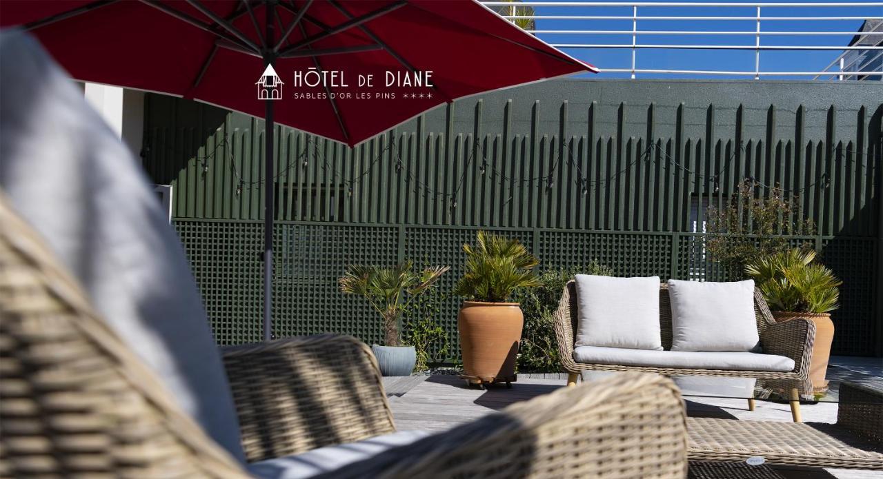 Sables-dʼOr-les-Pins Hotel De Diane מראה חיצוני תמונה