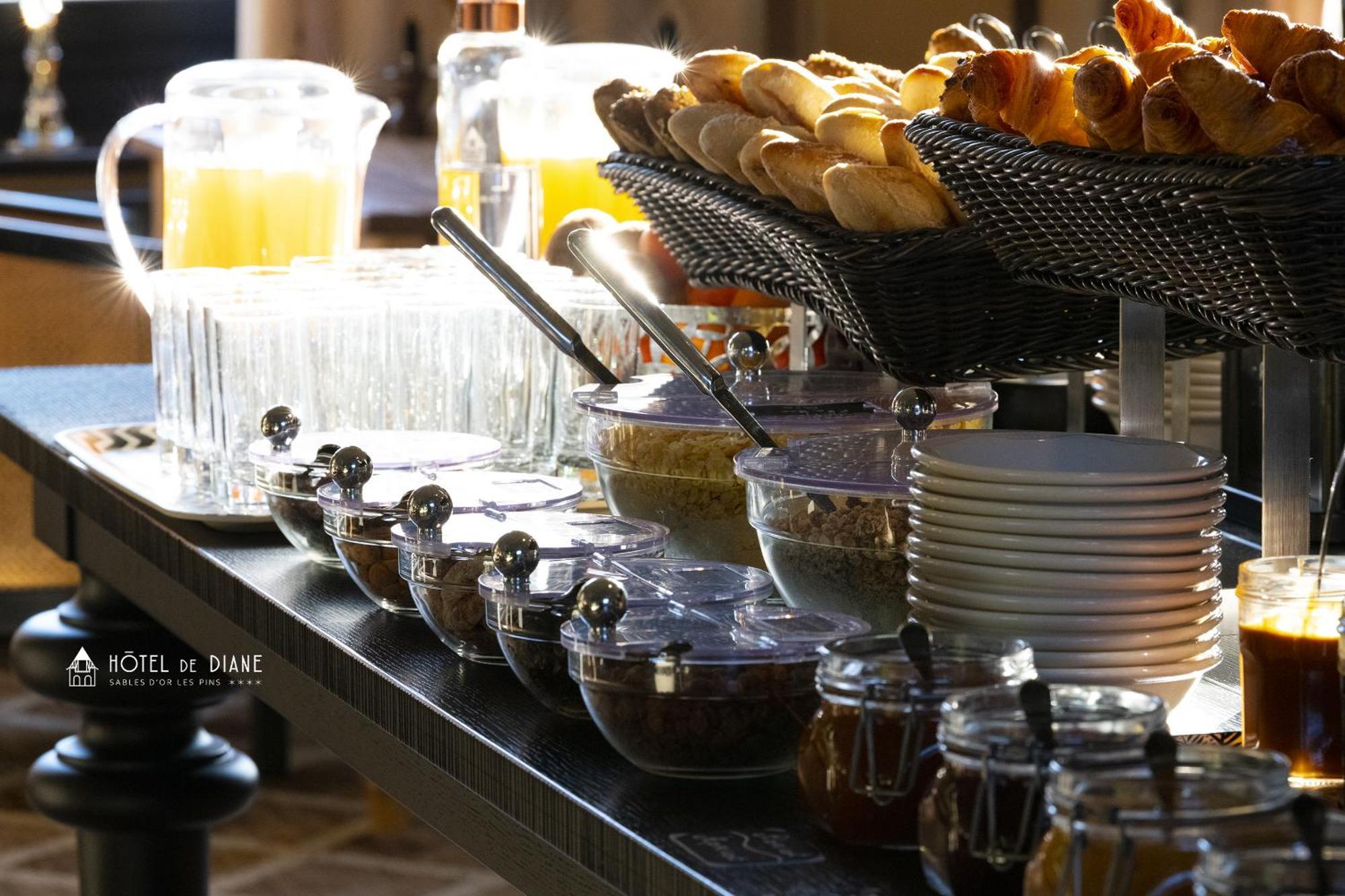 Sables-dʼOr-les-Pins Hotel De Diane מראה חיצוני תמונה
